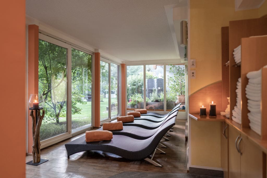 Ruheraum im Spa-Bereich