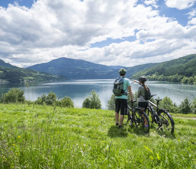 E-Biken rund um den Millstätter See