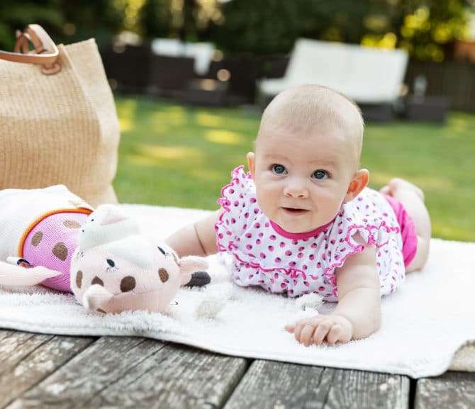 Urlaub mit Baby im Gartenhotel