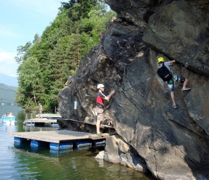 Klettern Millstätter See