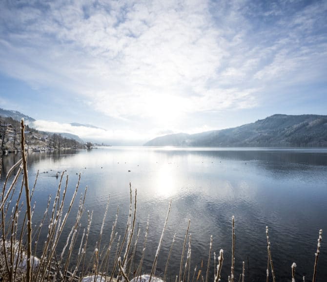 Winter am Millstätter See