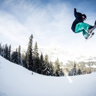 Skifahren und Snowboarden Goldeck